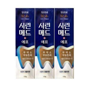 부광약품 시린메드 에프 치약 125g x 3개 SD