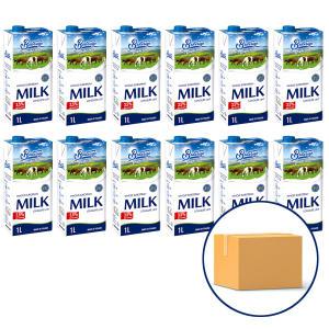 롱라이프 폴란드 수입 멸균 우유 (1박스-12팩) WHOLE  EUROPEAN UHT Milk