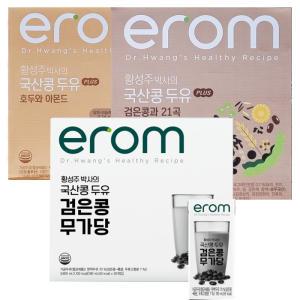 이롬 황성주 국산콩 검은콩 21곡 검은콩 무가당 두유 190ml x32팩