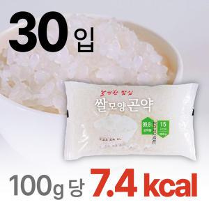 쌀모양 곤약쌀 200g 30개 100g당 7.4Kcal 대신물산 습식타입