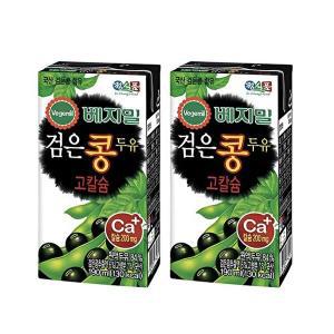 정식품 베지밀검은콩 고칼슘두유 190ml 32팩