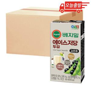 오늘출발 정식품 베지밀 에이스 저당 두유 검은콩 190ml 64개