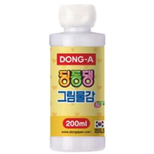 문구사무/딩동댕 그림물감(200ml/흰색/동아)