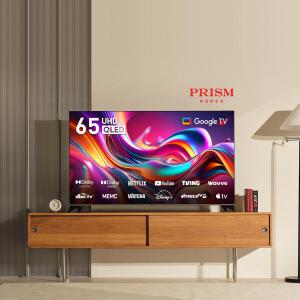 프리즘 65인치 QLED CP65G3Q 구글OS 안드로이드 4K 스마트TV  패널 2년 무상보증