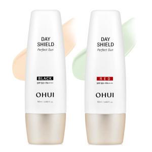 오휘 데이쉴드 퍼펙트 선  블랙 50ml 레드 NEW