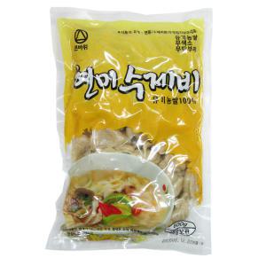 큰바위식품 큰바위 유기농 현미 수제비 500g 이강산닷컴