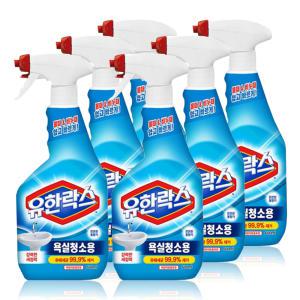 유한락스 욕실청소용 600ml x 6개