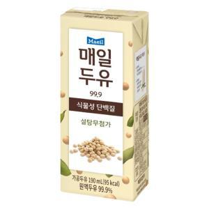 [매일유업] 매일두유 99.9 190ml x 72팩