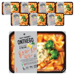 아워홈 온더고 통모짜 로제 떡볶이 with 파스타, 320g, 8개