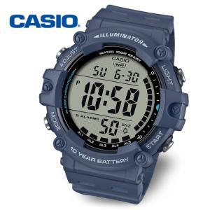 [정품] CASIO 카시오 10년전지 방수 전자 군인시계 AE-1500WH-2A