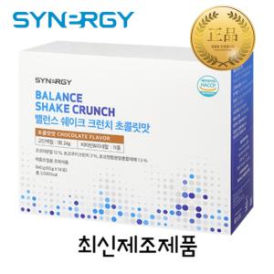 시너지월드와이드 밸런스 쉐이크 크런치 초콜릿맛 60 g x 14 포