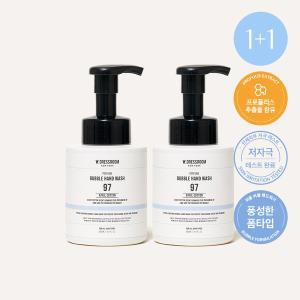 [더블유드레스룸][1+1] 저자극 퍼퓸 버블 핸드워시 300ml