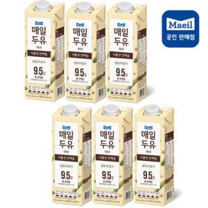 매일두유 99.9 대용량 950ml x 6개 설탕무첨가 이중박스포장