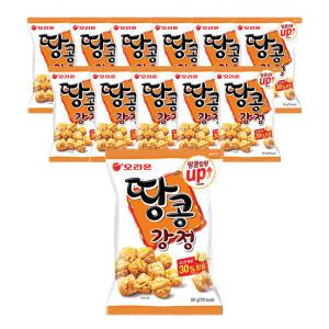 오리온 땅콩강정 80g, 12개