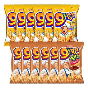 오리온 오감자 그라탕 50g, 6개 + 오감자딥 양념바베큐, 75g, 6개