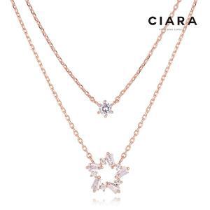 [하프클럽/]CIARA 14K Cesena 샤이닝스타 목걸이(GoldPlated)