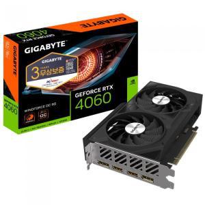 GIGABYTE 지포스 RTX 4060 WINDFORCE OC D6 8GB 피씨디렉트-