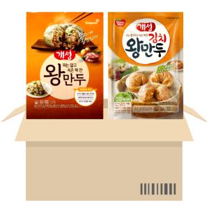 동원 개성왕만두 1.2kg + 김치왕만두 1.2kg