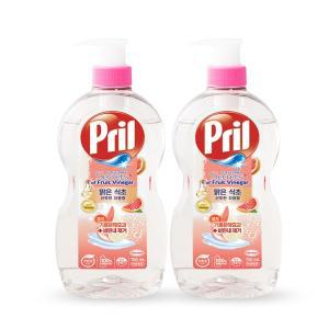 [기타]프릴 과실초 자몽 700ml x2개/pril 주방 세제