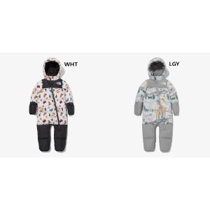 [노스페이스키즈](강남점)NQ1DP93 베이비 1996 레트로 눕시 원 피스 BABY 1996 RETRO NUPTSE ONE PIECE