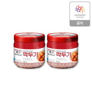 종가 아삭아삭 맛있는 깍두기 750g 2개