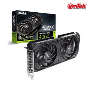 이엠텍 지포스 RTX 4060 STORM X Dual OC D6 8GB