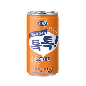 톡톡 오렌지 185ml x 30캔-3박스(90캔)