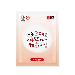 국산 해피데이 포켓용 핫팩 100g