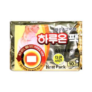 하루종일 따뜻한 하루온팩 더큰사이즈 붙이는 핫팩 10매