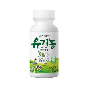 파스퇴르 유기농우유 180ml 8개