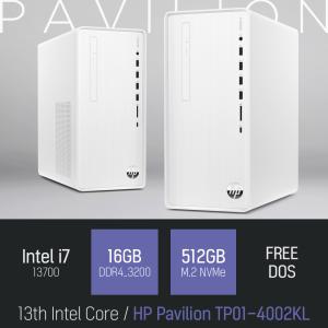 ⓒ HP 파빌리온 TP01-4002KL i7-13700 16GB 512GB / 인강용 사무용 가정용 데스크탑