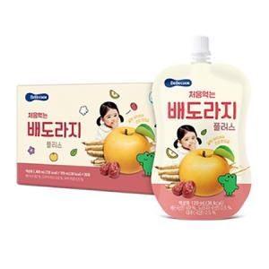 베베쿡 처음먹는 배도라지 플러스120ml X 20팩 /어린이 배도라지음료/환절기 건강