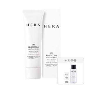 헤라 UV프로텍터 멀티디펜스 SPF50+PA4+, 50ML, 1개 + 증정 (딥 클렌징 오일, 50ml, 1개 + 익스트림포스 레포츠 SPF50, 15ml, 1개)