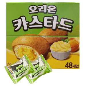 오리온 카스타드 1,104g (23g x48개입) 대용량 간식