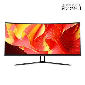 한성컴퓨터 TFG34Q10WB 1500R 울트라와이드 WQHD 커브드 게이밍 리얼100 시력보호 34인치 모니터 무결점