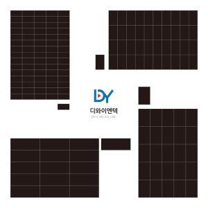 [디와이엔텍]이디몰 고무자석 강력 자석테이프 조각 자석 100x150mm 1T