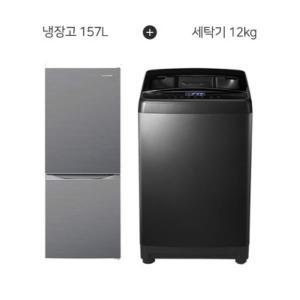 루컴즈 157L 냉장고+12kg 통돌이 세탁기 렌탈 LR-CS16M2+W120W01-SA (S) 상품권 당일 지급