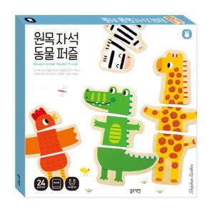 원목자석 동물퍼즐 TOY 블루래빗