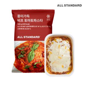 올스탠다드 풍미가득 비프토마토 파스타 300g, 6개