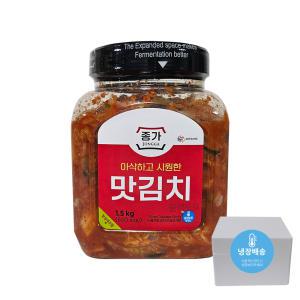 종가집 맛김치 1.5kg 썰은 김치 배추김치