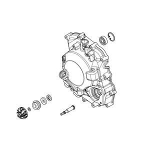 혼다 포르자350 2021~2022 R 크랭크 케이스 커버 ASSY 11300K1BK00