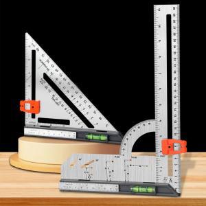 목공 삼각자 연귀자 목공용 눈금자 수평자 마킹자 직각자 스틸자 다용도 티자 각도기자 각도조절자