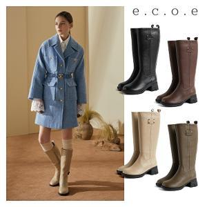 [에코에]e.c.o.e 23FW 램스킨 컴포트 부츠 (롱)