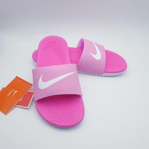 [나이키코리아 정품] NIKE KAWA SLIDE 슬리퍼 (카와 슬라이드/샤워/베나시/베네시) 핑크/화이트 819352 602