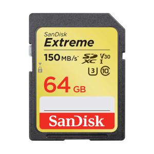 샌디스크-XV6-64GB 캐논 EOS 850D/200D/1500D SD메모리카드 UHS- SDXC 150MB/s