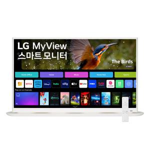 LG MyView 32SR70U 룸앤스타일 스마트모니터 (80㎝/IPS/4K UHD/미러링/스마트TV/IPTV)