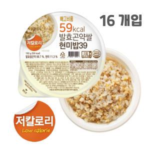 59kcal  발효곤약쌀현미밥39 8/16/24팩