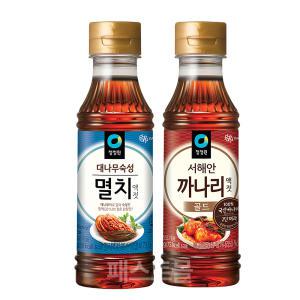 청정원 대나무숙성 멸치액젓 250g + 까나리액젓 250g 세트