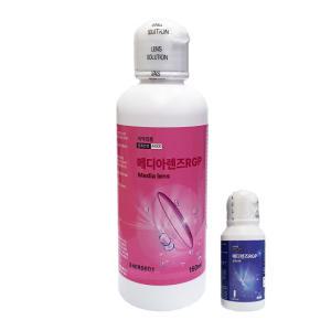 메디아렌즈 RGP 하드렌즈용액 150ml X 1개 + 메디 RGP 크리너 60ml