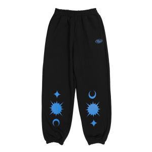 RIZE OVAL LOGO TRAINING PANTS (BLACK)